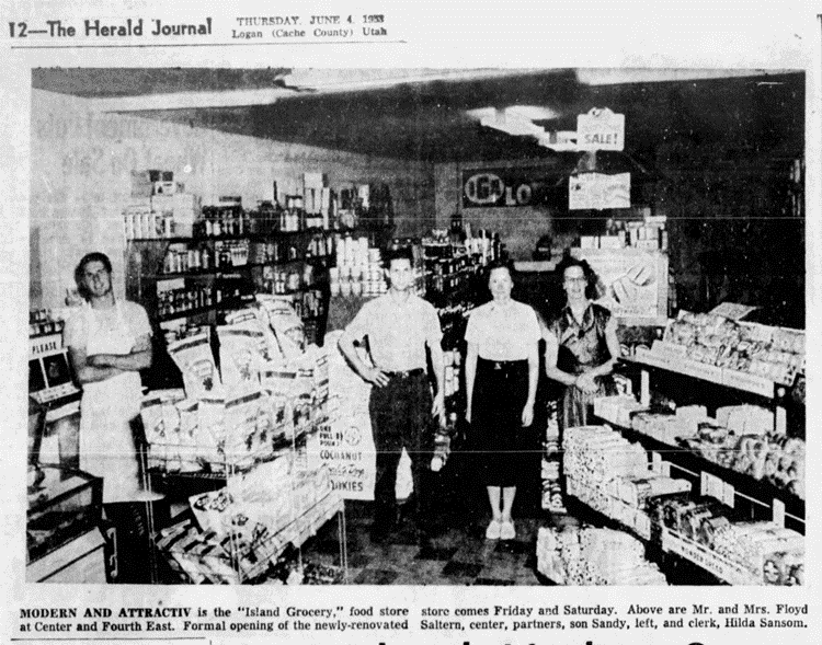 1953 Island Market renovation